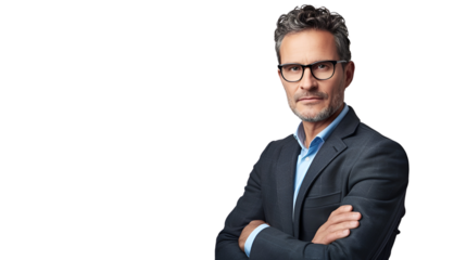 Confident Business Manager