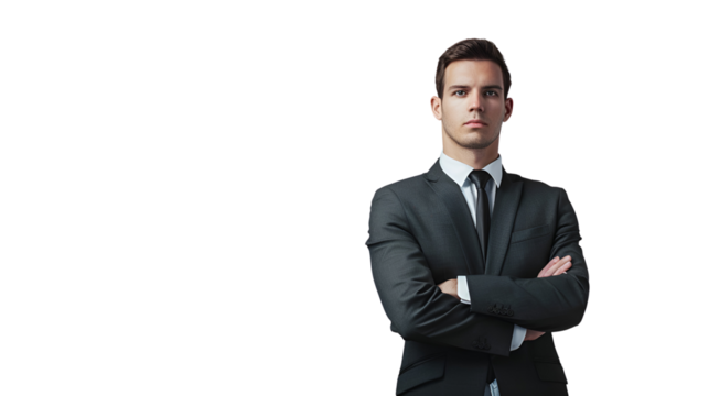 Confident Business Manager