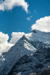 Snow mountains of Himalaya