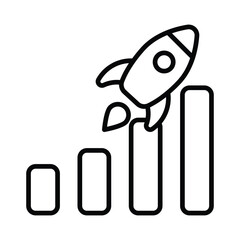 Business icon vector, stock illustration