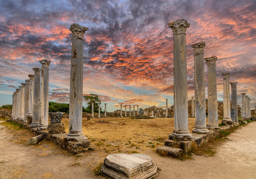 The Salamis Ancient City in Northern Cyprus