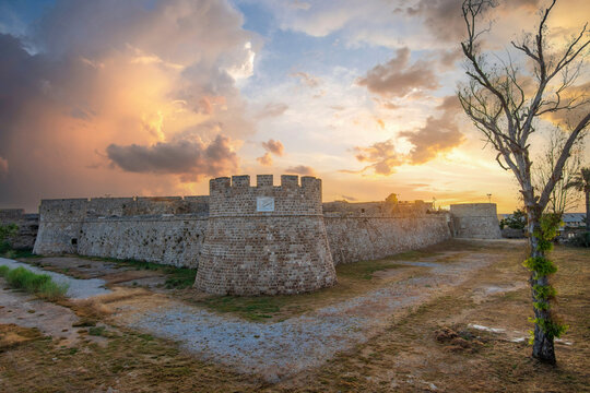 Othello Castle in Gazimagusa Town of Northern Cyprus 