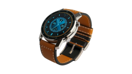 watch isolated on transparent background