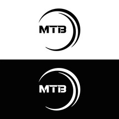 MTB logo. M T B design. White MTB letter. MTB, M T B letter logo design. Initial letter MTB linked circle uppercase monogram logo. M T B letter logo vector design. top logo, Most Recent, Featured,