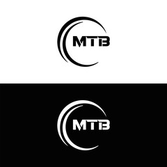 MTB logo. M T B design. White MTB letter. MTB, M T B letter logo design. Initial letter MTB linked circle uppercase monogram logo. M T B letter logo vector design. top logo, Most Recent, Featured,