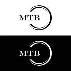 MTB logo. M T B design. White MTB letter. MTB, M T B letter logo design. Initial letter MTB linked circle uppercase monogram logo. M T B letter logo vector design. top logo, Most Recent, Featured,