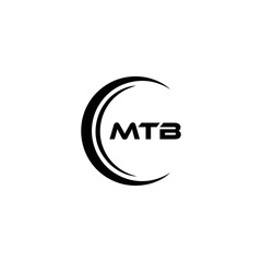 MTB logo. M T B design. White MTB letter. MTB, M T B letter logo design. Initial letter MTB linked circle uppercase monogram logo. M T B letter logo vector design. top logo, Most Recent, Featured,