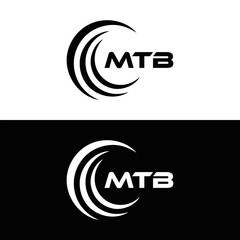 MTB logo. M T B design. White MTB letter. MTB, M T B letter logo design. Initial letter MTB linked circle uppercase monogram logo. M T B letter logo vector design. top logo, Most Recent, Featured,