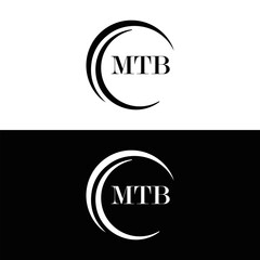 MTB logo. M T B design. White MTB letter. MTB, M T B letter logo design. Initial letter MTB linked circle uppercase monogram logo. M T B letter logo vector design. top logo, Most Recent, Featured,