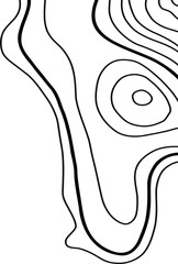 Topographic Map Lines