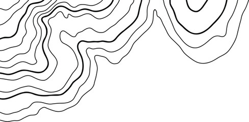 Topographic Map Lines