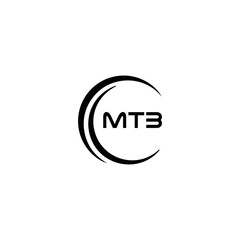 MTB logo. M T B design. White MTB letter. MTB, M T B letter logo design. Initial letter MTB linked circle uppercase monogram logo. M T B letter logo vector design. top logo, Most Recent, Featured,