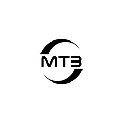 MTB logo. M T B design. White MTB letter. MTB, M T B letter logo design. Initial letter MTB linked circle uppercase monogram logo. M T B letter logo vector design. top logo, Most Recent, Featured,
