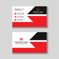 Creative modern business card design template