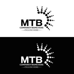 MTB logo. M T B design. White MTB letter. MTB, M T B letter logo design. Initial letter MTB linked circle uppercase monogram logo. M T B letter logo vector design. top logo, Most Recent, Featured,