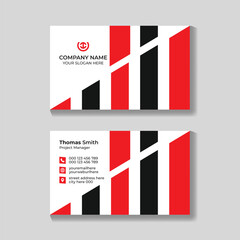 Creative modern business card design template