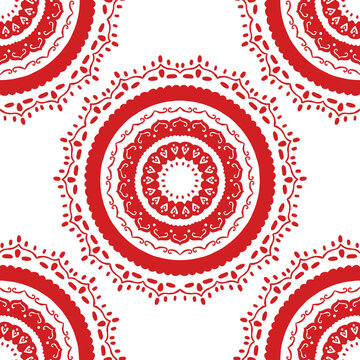  red graphic flower, textile , wallpaper