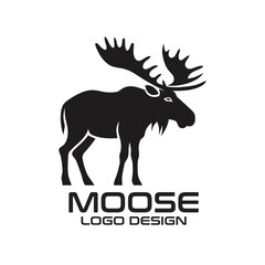 Moose Vector Logo Design