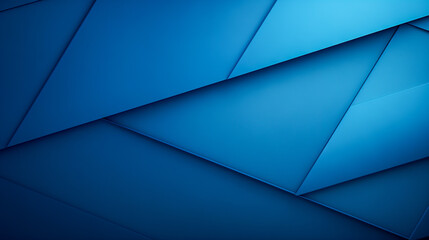 Obraz premium Abstract blue geometric background banner