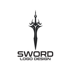 Sword Vector Logo Design