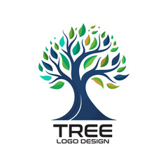 Tree Vector Logo Design