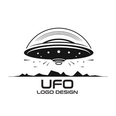UFO Vector Logo Design