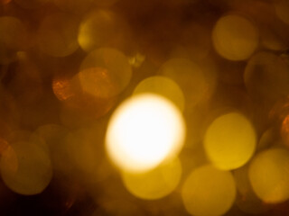 Abstract circular bokeh background of Christmaslight. Defocused background