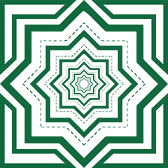 Vector elegant minimalistic pattern vector art design