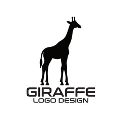 Giraffe Vector Logo Design