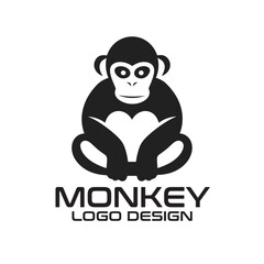 Monkey Vector Logo Design