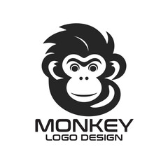 Monkey Vector Logo Design