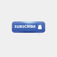 This is a subscribe button with a bell in blue.