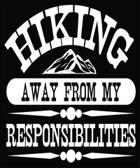 hiking away from my responsibilities