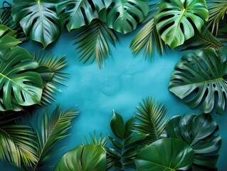 summer tropical background