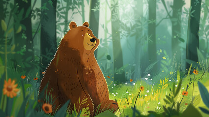Once Upon a Time: A Bear in the Storybook Forest