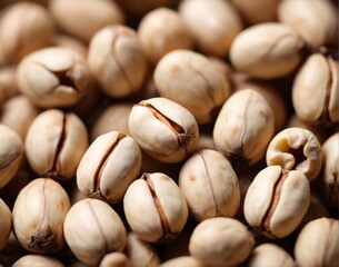 Macro shot of a Pine nuts