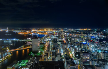 みなとみらいの夜景