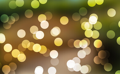 Happy new year abstract golden bokeh background Christmas gradient