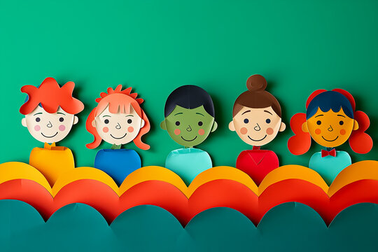 Children of different races