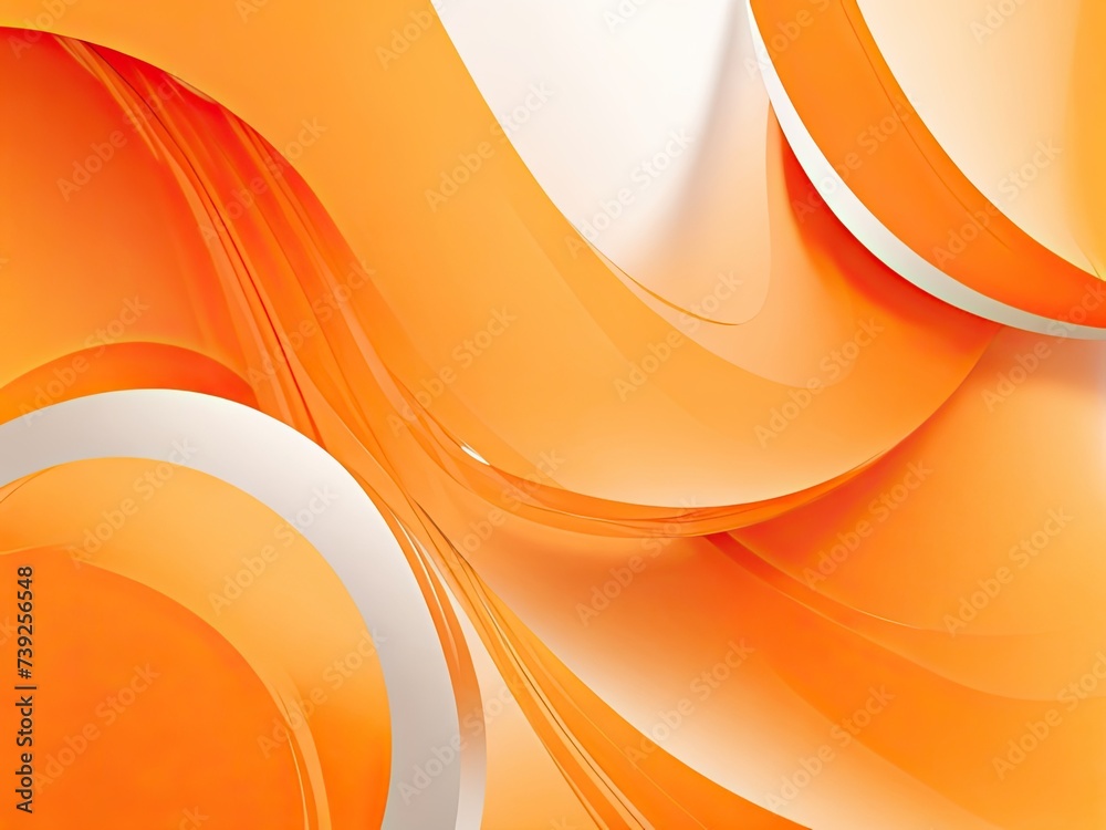 Fototapete abstract smooth orange backdrop layout for a business report using a designstudioroom site template
