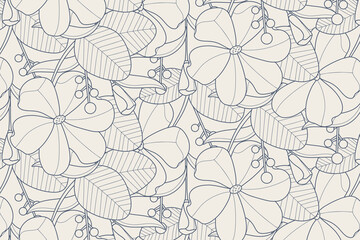 Tropical leaf line art wallpaper background vector. Natural monstera and banana leaves pattern design in minimalist linear.	