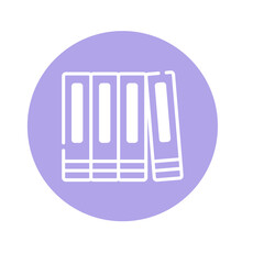 Icon Of Stack Of Books