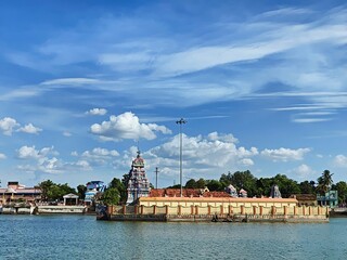 Beautiful View of Arulmigu Thiyaagaraaja Swaamy Temple in Thiruvarur, Tamil Nadu, India