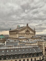 Fototapeta premium City, park, louvre, eiffel tower in Paris, France