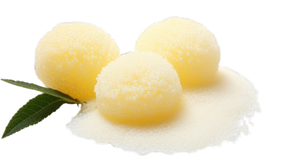 Close up of organic sab png / transparent