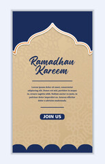 Ramadhan gradient IG story, luxury theme