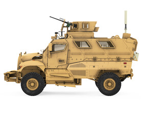 Military Truck Isolated