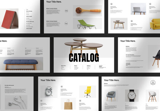 Catalog Presentation Template