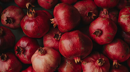 Pomegranates from farm-grown trees