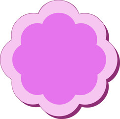 Banner Sale Quatrefoil Price Tag Vector Icon Illustration 2